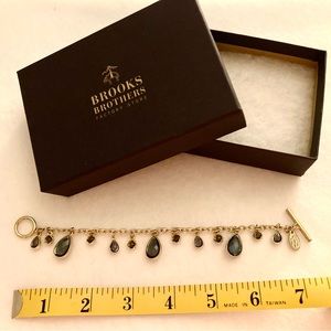 Brooks Brothers Blue and Gold Bracelet